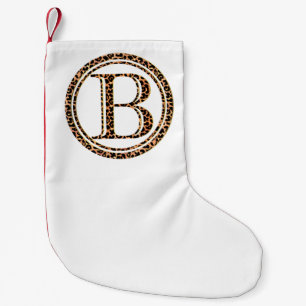 Petite Chaussette De Noël léopard B