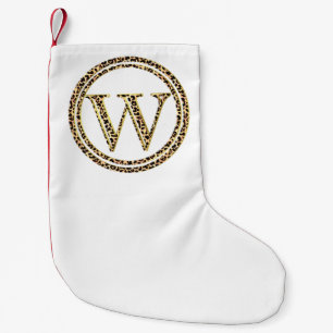 Petite Chaussette De Noël Leopard W