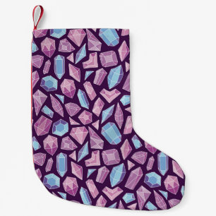 Petite Chaussette De Noël Les bijoux de Doodle, fond vintage sans soudure.