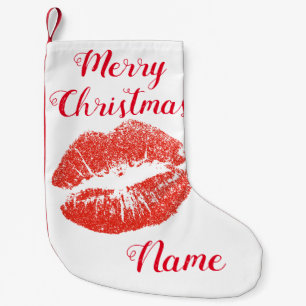 Petite Chaussette De Noël Les lèvres rouges baisantes Thunder_Cove