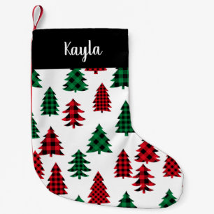 Petite Chaussette De Noël Les sapins de Noël