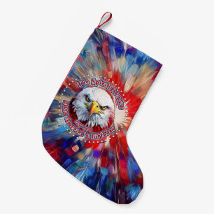 Petite Chaussette De Noël L'esprit de 1776, 2026 l'aigle rouge de feu d'Amér
