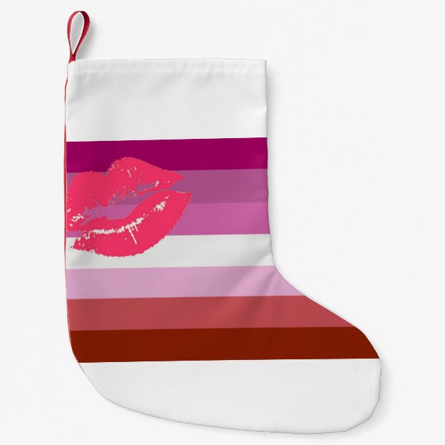 Petite Chaussette De Noël Lipstick_Lesbian (Devant)