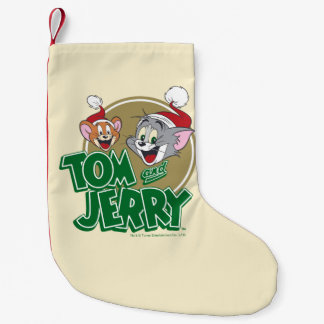 Petite Chaussette De Noël Logo Tom et Jerry Holiday