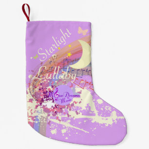 Petite Chaussette De Noël Lullabie étoilée Petite réserve de Noël