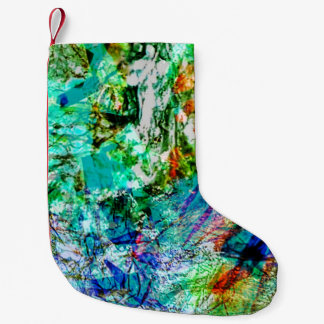 Petite Chaussette De Noël Luminosité bleu noël bas, couleur bleu profond