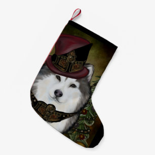 Petite Chaussette De Noël Malamute d'Alaska