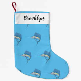 Petite Chaussette De Noël Marée de plaisance de l'espadon