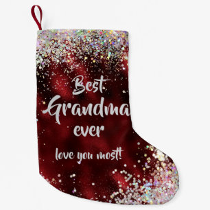 Petite Chaussette De Noël Meilleure grand-mère