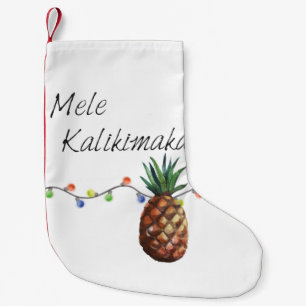 Petite Chaussette De Noël Mele Kalikimaka - bas de Noël