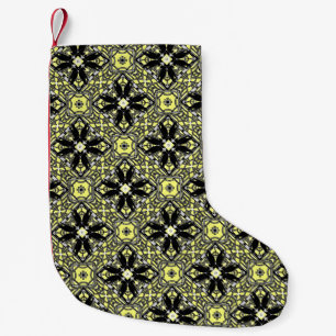 Petite Chaussette De Noël Meurtre D'Un Carré Du Kaleidoscope De Corbeaux