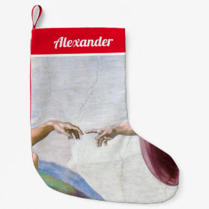 Petite Chaussette De Noël Michelangelo - Création d'Adam Isolé