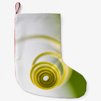 Petite Chaussette De Noël Micro photographie de tige plante