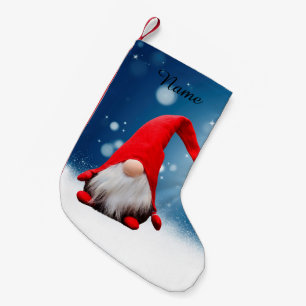 Petite Chaussette De Noël Mignonnes Etoiles de neige Père Noël Noël