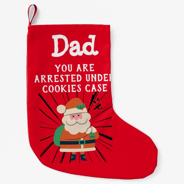Petite Chaussette De Noël Mikitiez cookies santaclaus Noël nouvel an (Devant)