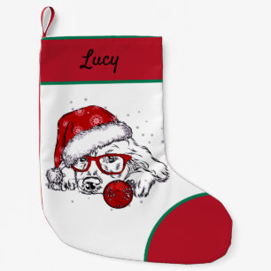 Petite Chaussette De Noël Mon joli petit chiot Joyeux Noël