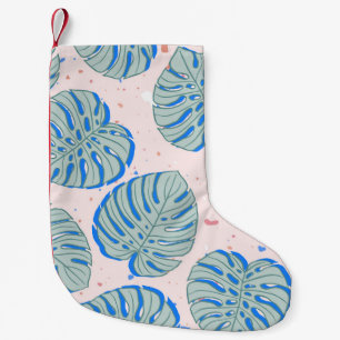 Petite Chaussette De Noël Monstère tropicale : Terrazzo Motif Vintage