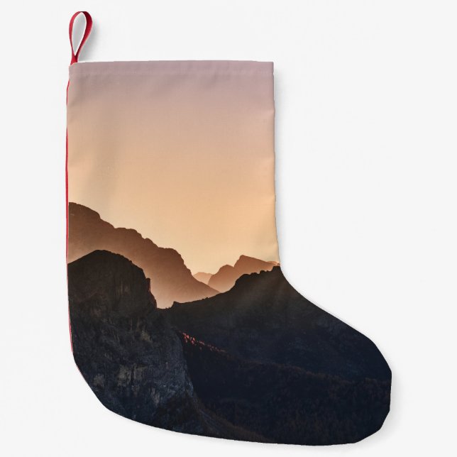 PETITE CHAUSSETTE DE NOËL MONTAGNE ROCHEUSE (Devant)