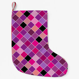 Petite Chaussette De Noël Mosaïque sur verre 10