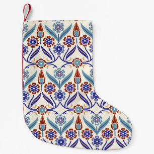 Petite Chaussette De Noël Mosaïque turque : Motif coloré sans couture