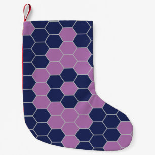 Petite Chaussette De Noël Motif à six coins