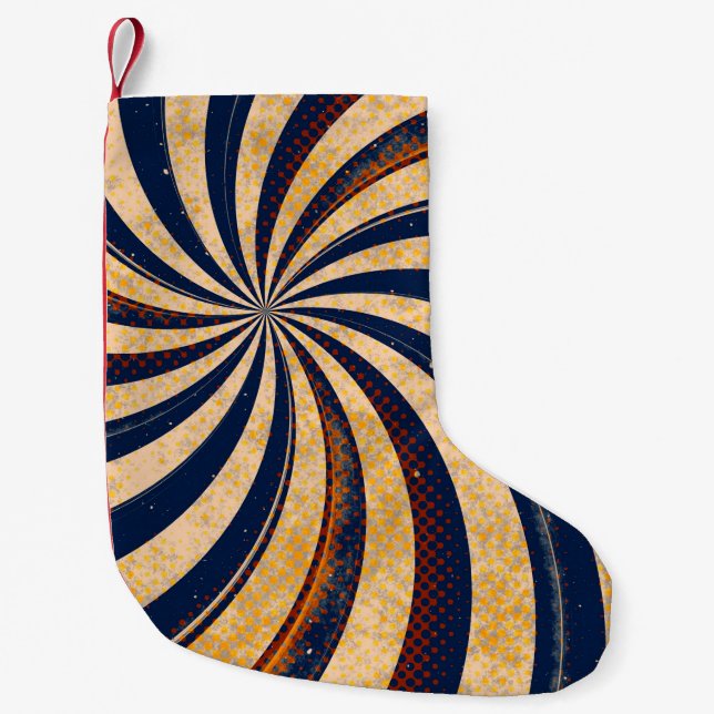 Petite Chaussette De Noël motif arrière - plan Abstrait (Devant)