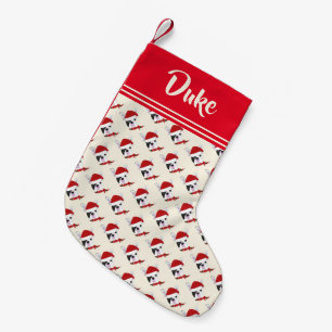 Petite Chaussette De Noël Motif Bulldog français mignon - Personnalisé