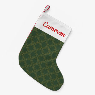 Petite Chaussette De Noël Motif celtique de conception