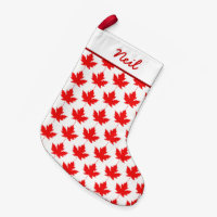 Motif de feuille d'érable rouge canadien Custom Ca