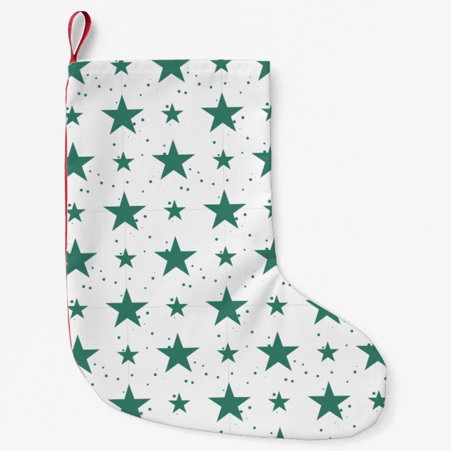 Petite Chaussette De Noël Motif de Noël 123 (Devant)