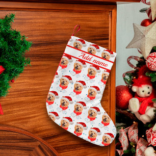 Petite Chaussette De Noël Motif de Noël de chien Chow Chow mignon