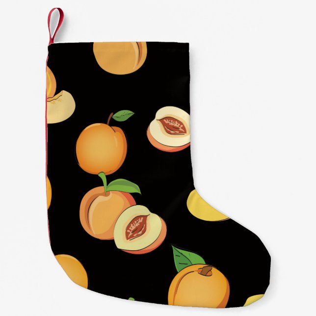 Petite Chaussette De Noël Motif de pêche 5 (Devant)