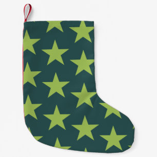 Petite Chaussette De Noël Motif d'étoiles 17