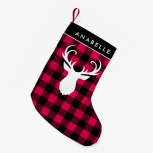 Petite Chaussette De Noël Motif Festif Plaid