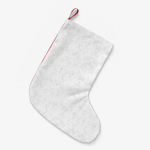 Petite Chaussette De Noël Motif floral monochrome – Art élégant sans couture