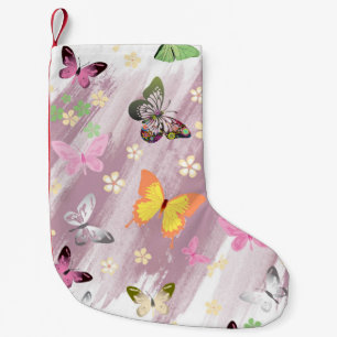Petite Chaussette De Noël Motif papillon 7