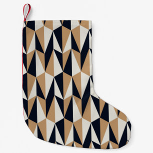 Petite Chaussette De Noël motif rétro transparent