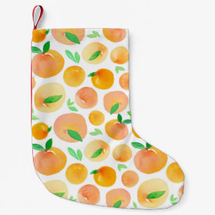 Petite Chaussette De Noël Motif sans couture avec aquarelle peinte à la mai