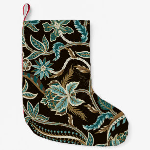 Petite Chaussette De Noël Motif sans couture avec décoration d'origine japon