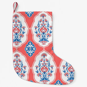 Petite Chaussette De Noël Motif sans couture décorative en orienta tradition
