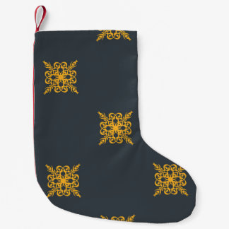Petite Chaussette De Noël Motif vintage décoratif sans charme avec élégance
