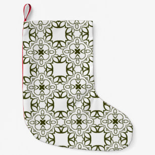 Petite Chaussette De Noël motif vintage sans couture ornementale. abstrait,