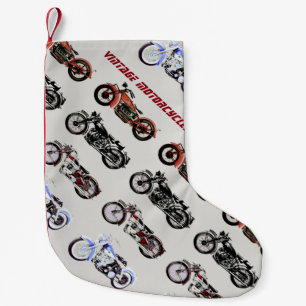PETITE CHAUSSETTE DE NOËL MOTOS VINTAGES