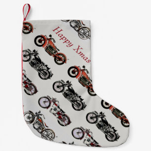 PETITE CHAUSSETTE DE NOËL MOTOS VINTAGES