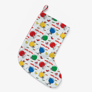 Petite Chaussette De Noël Mouris drôle de Noël avec des boules