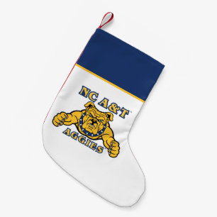 Petite Chaussette De Noël NC A&T Agences Aggie Bulldog