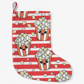Petite Chaussette De Noël Neon Popcorn Motif pour enfants