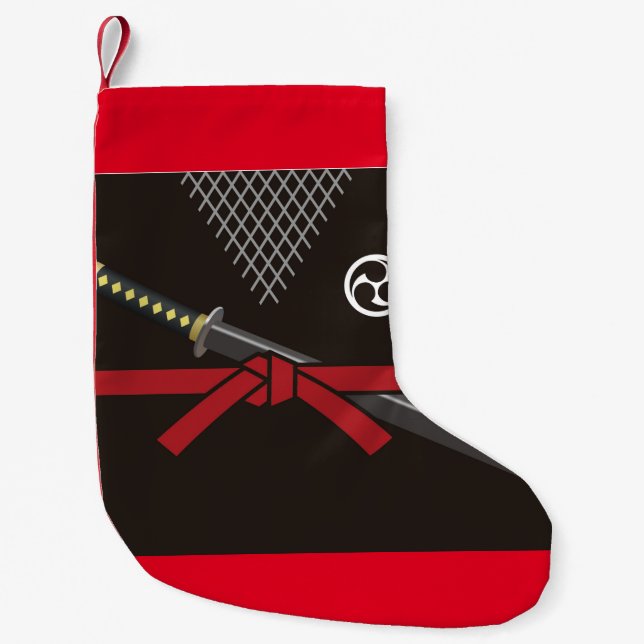 PETITE CHAUSSETTE DE NOËL NINJA (Devant)