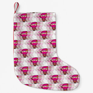 Petite Chaussette De Noël Ninja Girl