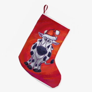 Petite Chaussette De Noël Noël à la vache